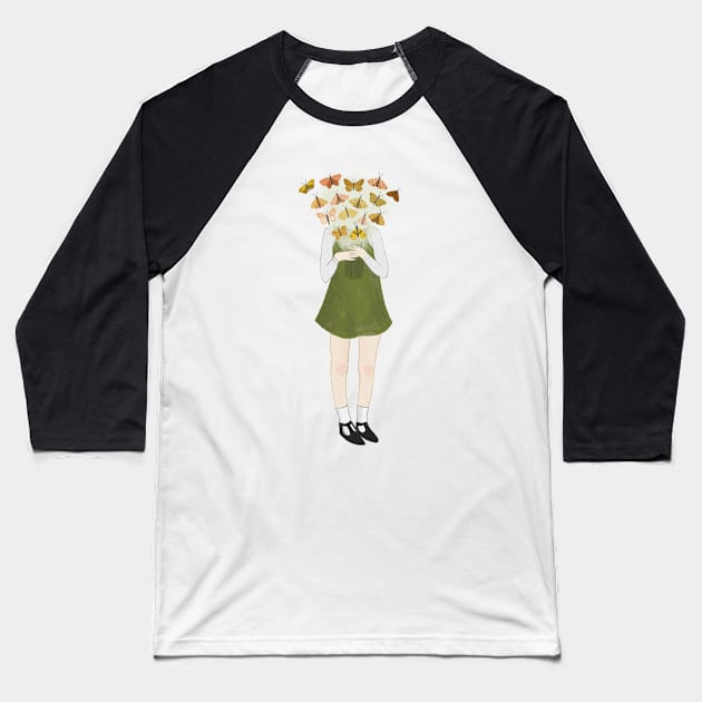 Bouquet of Wonders Baseball T-Shirt by annyamarttinen